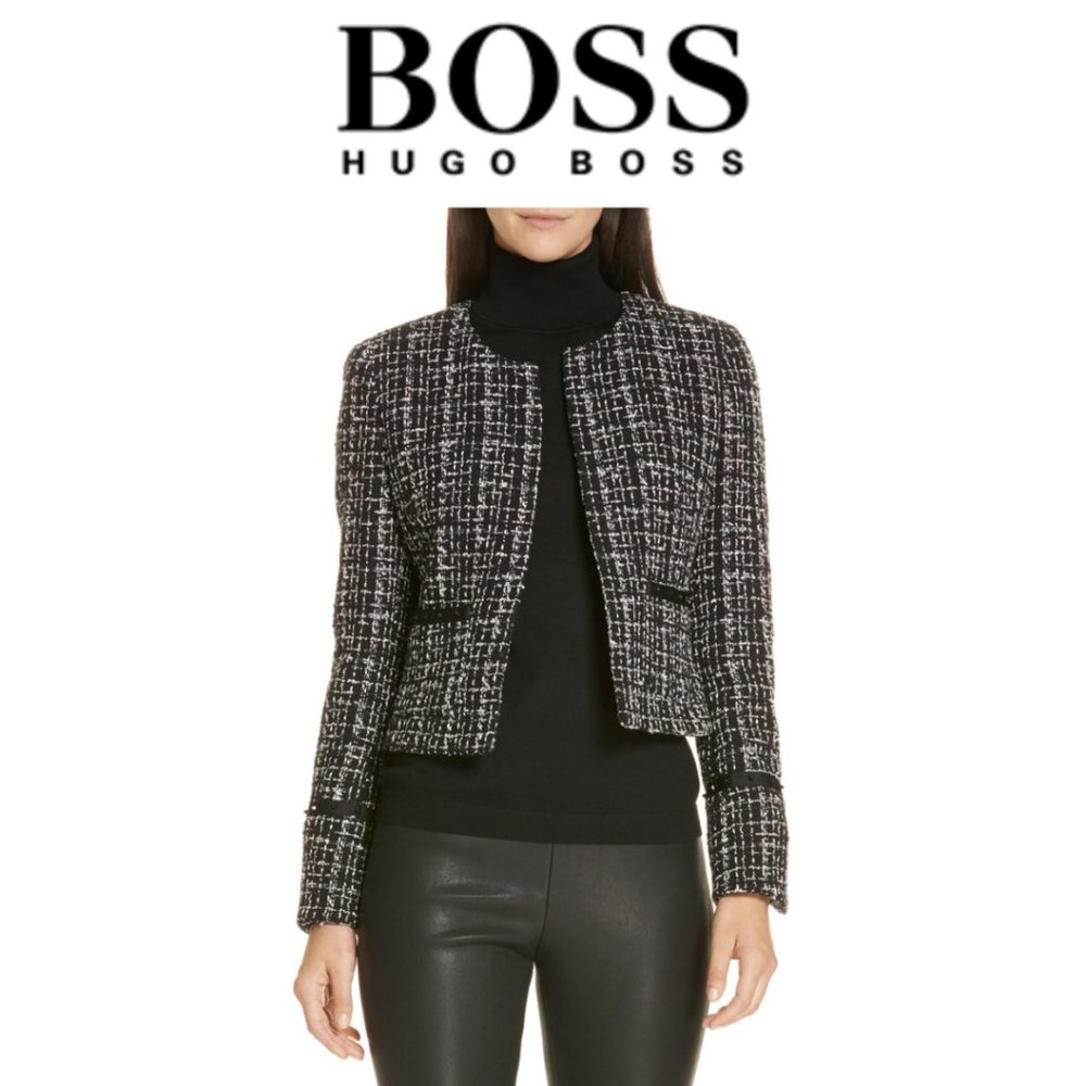 Hugo Boss Kalali Tweed Jacket